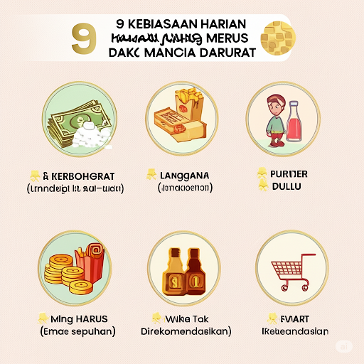 9 Kebiasaan Harian yang Merusak Dana Darurat